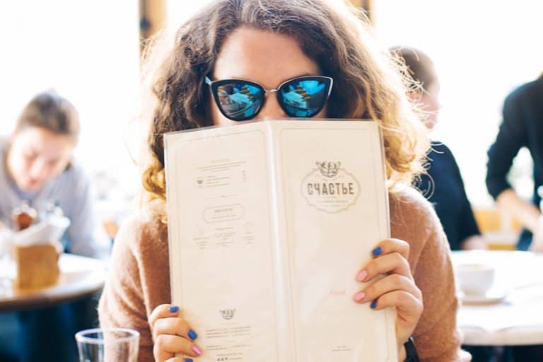 calories on menus