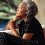 woman with menopause brain fog